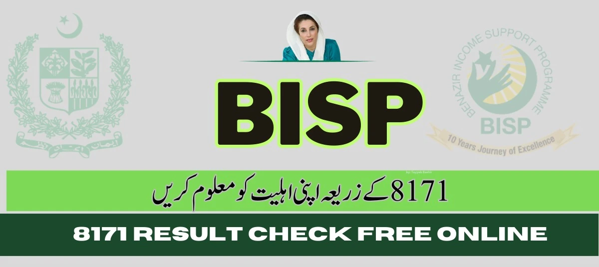 BISP Program 8171 Online Result Check July 2023
