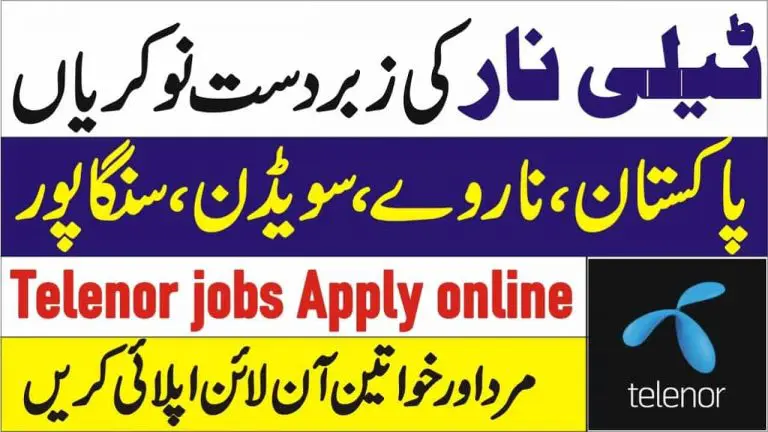 Telenor Announces Multiple Job Opportunities For Pakistanis