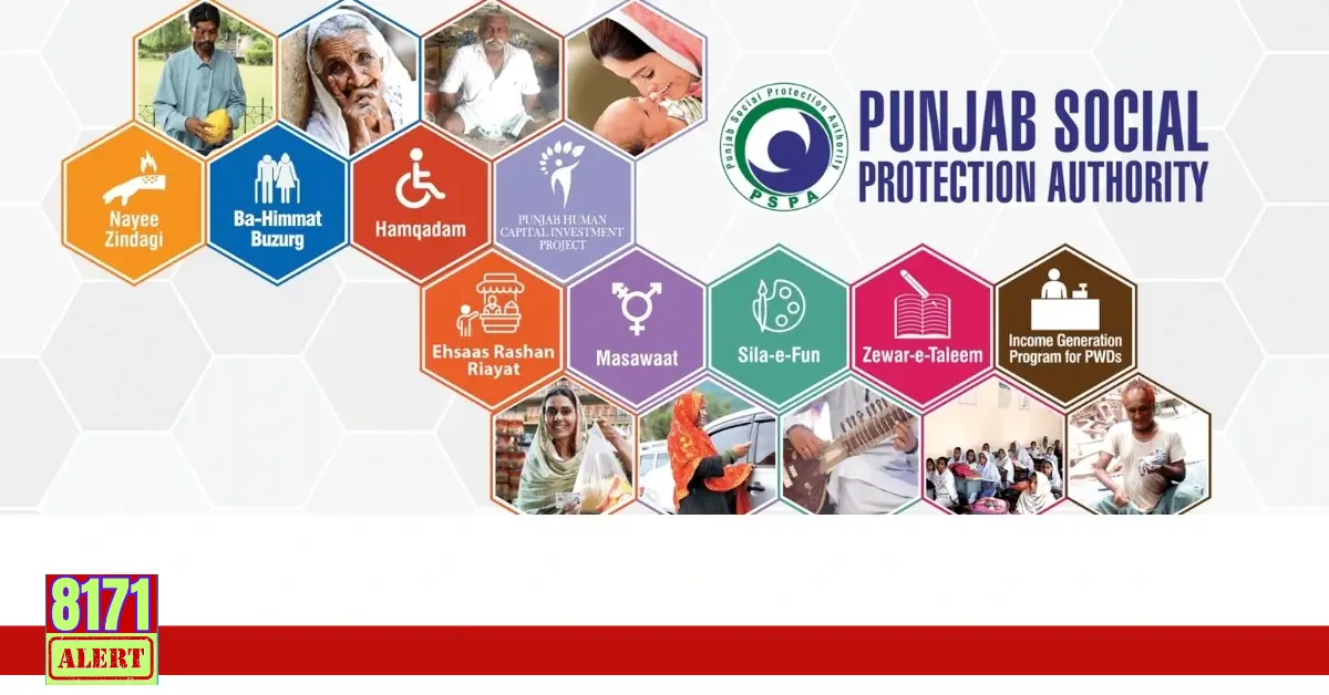 Punjab Social Protection Authority Online Registration